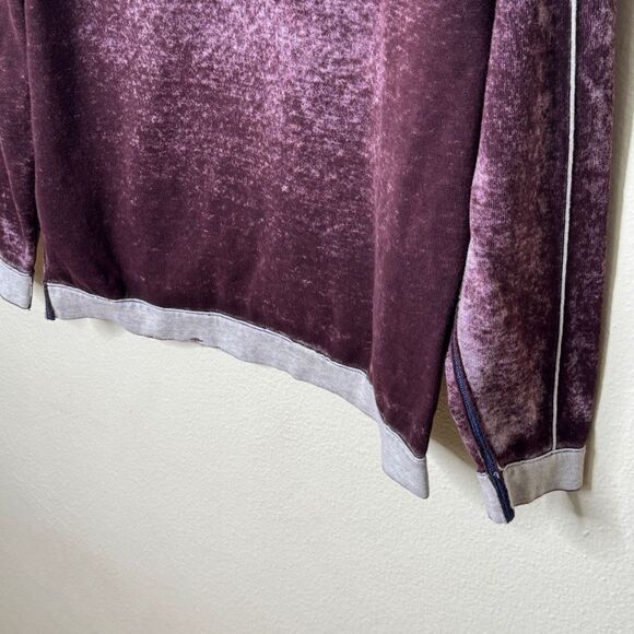 Tommy Bahama Jeans Sweater Mens Large Burgundy Pullover Cotton Knit Lightweight - Picture 3 of 9